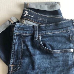 7 for all Mankind paxtyn jeans in 33